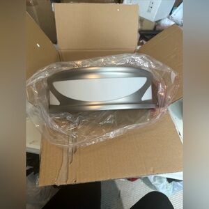 LED Flush mount ceiling (brushed Nickel)